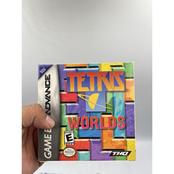 Tetris Worlds GBA Game Boy Advance Complete CIB Great Condition! - Picture 10 of 15
